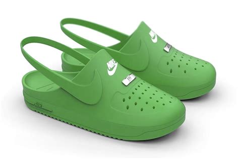 Keen to Rock these Crocs x Nike Air Force 1 Clog 